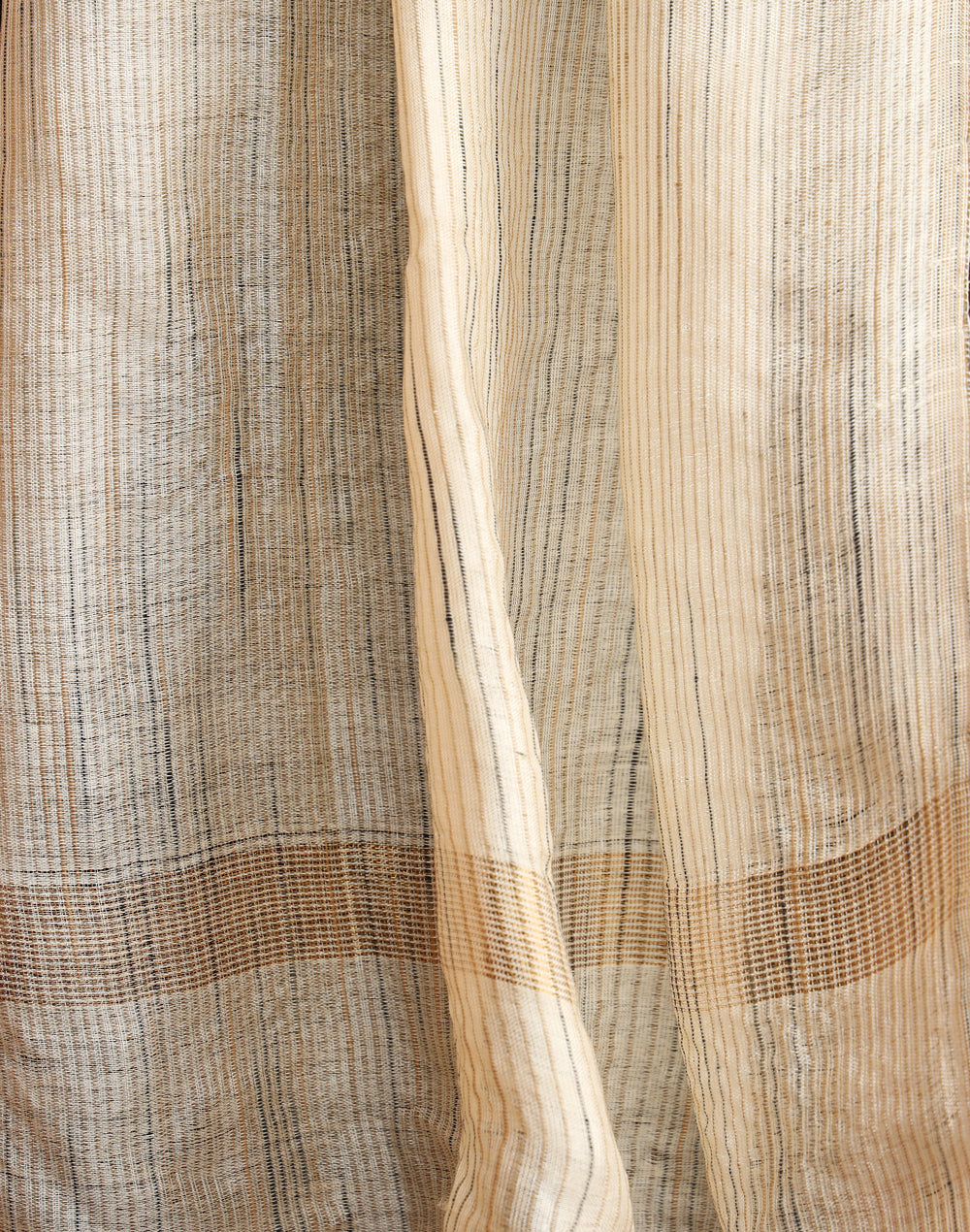 Natural Silk Blend Hand Woven Stole