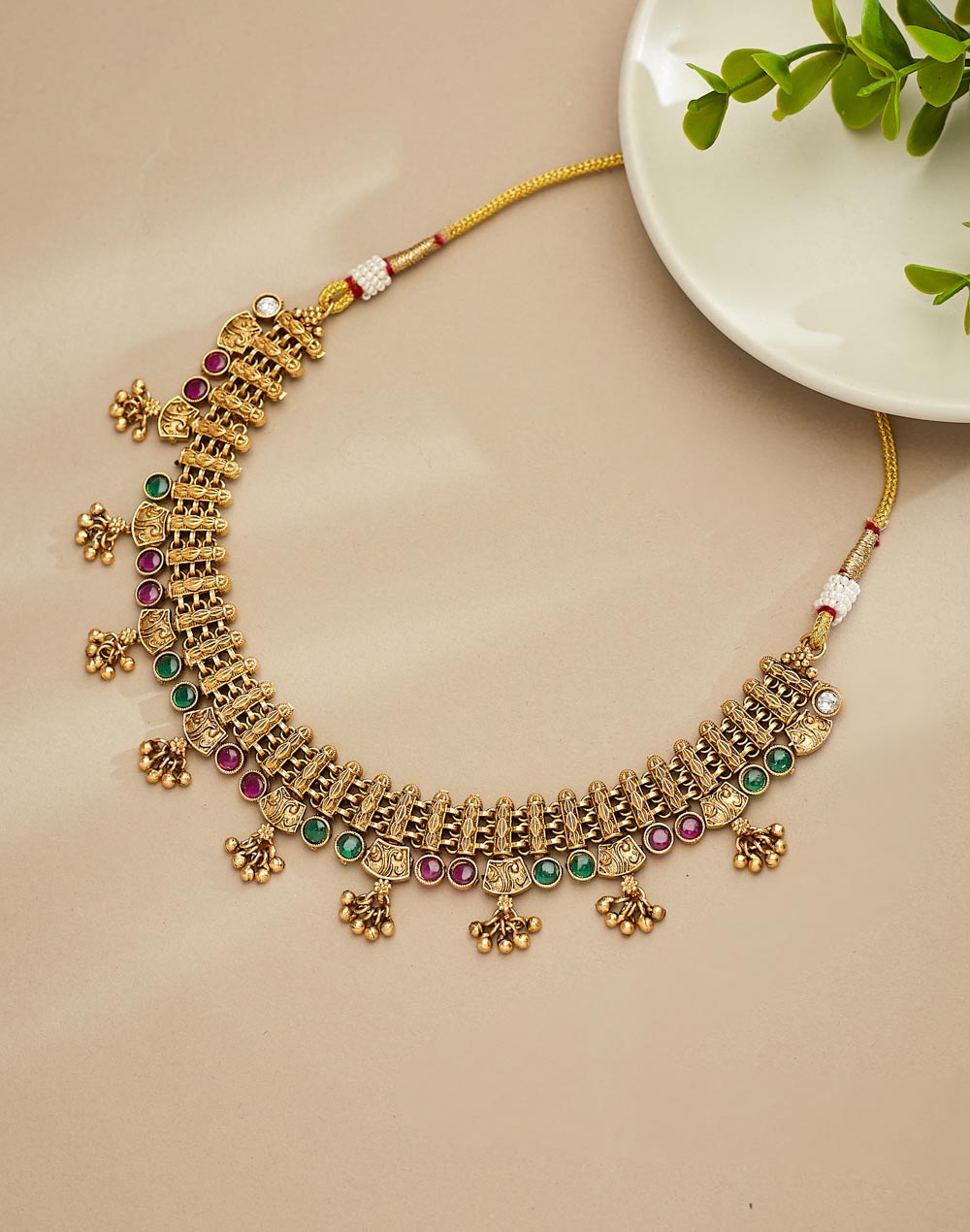 Metal Short Necklace