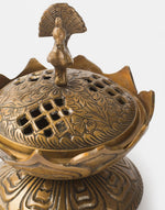 Gold Mehnoor Metal Dhuna Gift Set