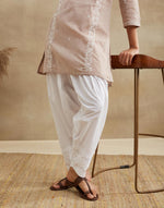 White Cotton Chikankari Salwar