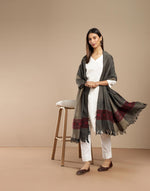 Beige Wool Shawl