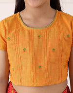 Pink Cotton Dobby 3pc Lehenga Set