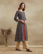 Maroon Cotton Slip & Long Kurta