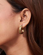 Metal Hoops Earrings