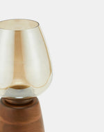 Yellow Abha Wooden Candle Holder