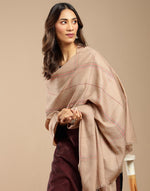 Beige Wool Shawl