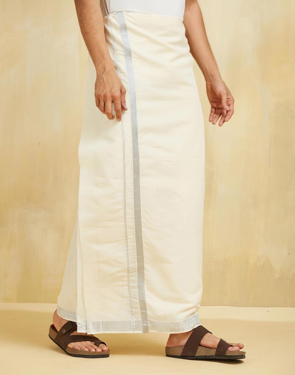 Natural Cotton Blend Veshti Dhoti